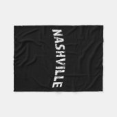 ナッシュビルClic _2 フリースブランケット (正面(横))