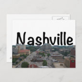 ナッシュビルTNスカイライン(ナッシュビル・イン・ザ・スカイ) ポストカード (正面/裏面)