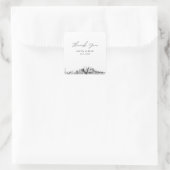 ナッシュビ結婚ルのランドマークの件ありがとう スクエアシール (バッグ)