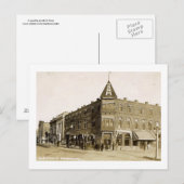 ナッシュホテル，メドフォード，オレゴンヴィンテージ ポストカード (正面/裏面)