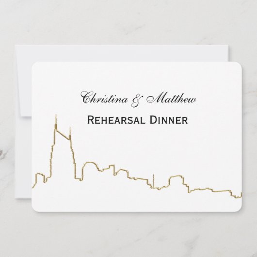 ナッシュヴィルテンスカイライン概要リハーサルディナー 招待状 (裏面)