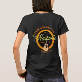 ナッシュ太陽のビル・エクリプス・ウィメンズTシャツ Tシャツ