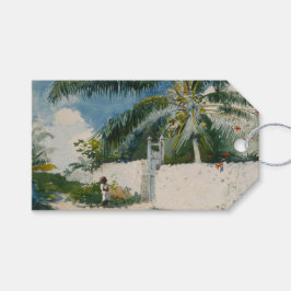 ナッソーのガーデンカリブの（アート） ギフトタグ