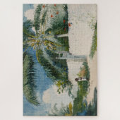 ナッソーの庭園(バハマの首都) ジグソーパズル (縦)