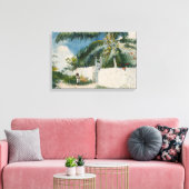 ナッソーの庭園(バハマ) キャンバスプリント (インサイチュ (リビング))