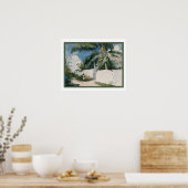 「ナッソーの庭」 1885年ウィンスローホーマー ポスター (キッチン)