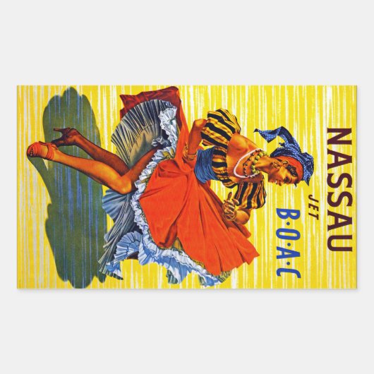 ナッソージェット 長方形シール (正面)