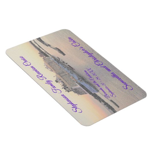 ナッソーハーバークルーズシップ客室ドアマーカー マグネット (右側)