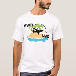 ナッソーバハマへのトラベルシャツ Tシャツ