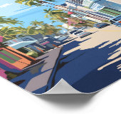 ナッソーバハマトラベルアートヴィンテージ ポスター (角)