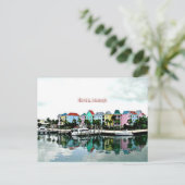 ナッソーバハマリーナポストカード ポストカード (スタンド正面)