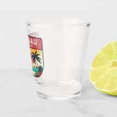 ナッソーバハマレトロエンブレム ショットグラス (右)