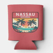 ナッソーバハマレトロエンブレム 缶クーラー (裏面)