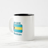 ナッソーバハマ国旗 ツートーンマグカップ (正面左)