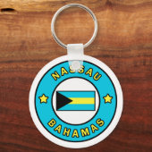 ナッソーバハマ キーホルダー (正面)