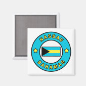 ナッソーバハマ マグネット (正面/裏面)