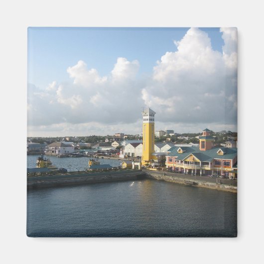 ナッソー港 マグネット (正面)