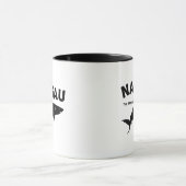 ナッソー – バハマスシャークダイビングTシャツ マグカップ (中央)