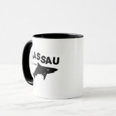 ナッソー – バハマスシャークダイビングTシャツ マグカップ (正面左)