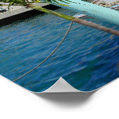 ナッソー・ボート&ブリッジ ポスター (角)