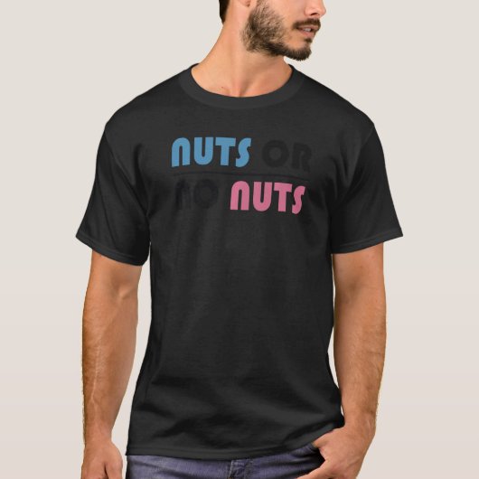 ナッツおもしろいかナッツの男の子または女の子のベビー性救済手段 Tシャツ (正面)