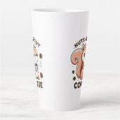 ナッツが大好きな可愛いリス コーヒー好きに贈る面白グッズ カフェラテマグ (正面)