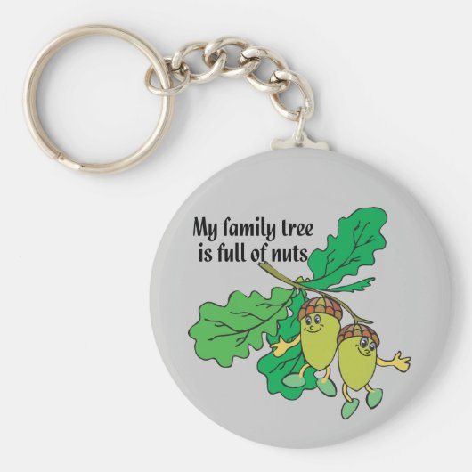 ナッツでいっぱいである キーホルダー (正面)