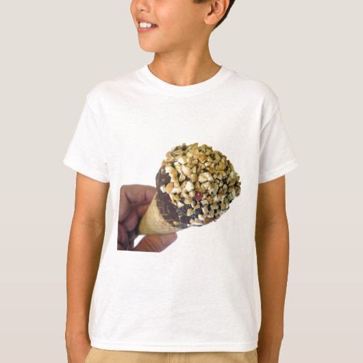 ナッツのアイスクリームコーン Tシャツ (正面)