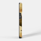 ナッツのモノグラムを持つリス iPhoneケース (右側面)