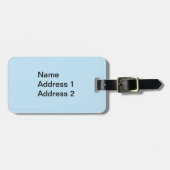 ナッツの入ったキュートな赤褐色のリス ラゲッジタグ (正面横)