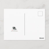 ナッツの墨付きマウ絵画ス ポストカード (裏面)