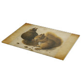 ナッツアルブレヒト・デュラー・パーチメントを持つリス カッティングボード (角)