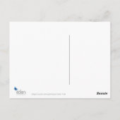 ナッツアートのはがきを絵画持つグレーリス ポストカード (裏面)