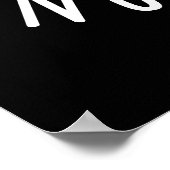 ナッツウォールおもしろいナルホールプンダークBG ポスター (角)