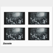 ナッツオーフデムフリートホフエンゲルミットチュフェル 長方形シール (シート)