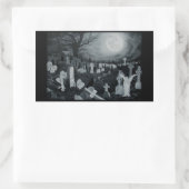 ナッツオーフデムフリートホフエンゲルミットチュフェル 長方形シール (バッグ)