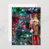 ナッツクラッカーとオーナメント シーズンポストカード (正面/裏面)