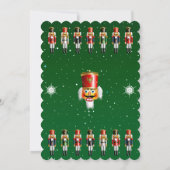 ナッツクラッカーのクリスマス・パーティ 招待状 (裏面)