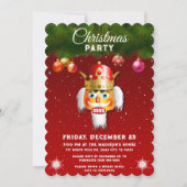 ナッツクラッカーのクリスマス・パーティ 招待状 (正面)