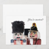 ナッツクラッカーの招待状 ご招待します 招待状 (正面/裏面)