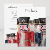 ナッツクラッカーズ・グループのポットラックパーティー 招待状 (正面/裏面)