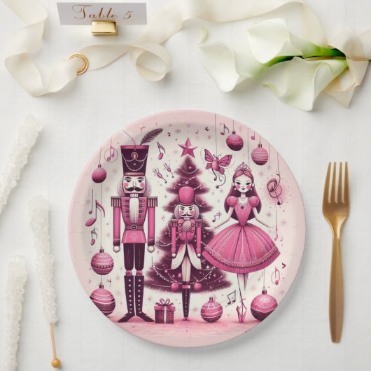 ナッツクラッカー クリスマス プレート (ウェディング)