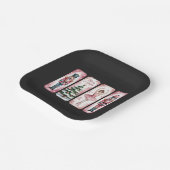 ナッツクラッカー クリスマス ホリデー パーティー ギフト フェスティブ ペーパープレート (傾斜あり)