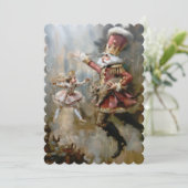 ナッツクラッカー - フラット  12.7 cm x 17.8 cm 招待状 (スタンド正面)