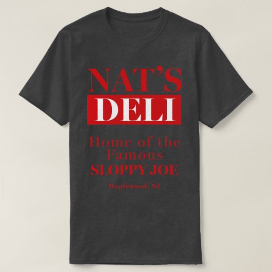 ナッツデル Tシャツ (デザイン正面)