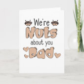 ナッツファーザーズパパファーザーラブメンズデイナッツパパ カード (正面)