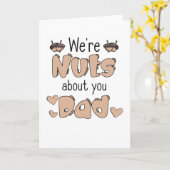 ナッツファーザーズパパファーザーラブメンズデイナッツパパ カード (黄色い花)