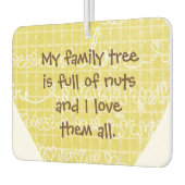 ナッツラブハート車フレッシュナーがいっぱい カーエアーフレッシュナー (左)