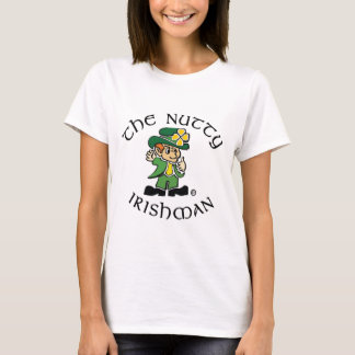 ナッツ味のアイルランド人の女性のTシャツ Tシャツ