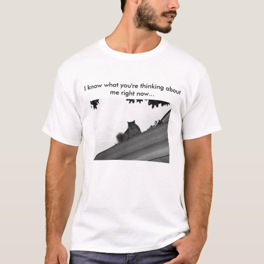 ナッツ味のリスのTシャツ Tシャツ (正面)